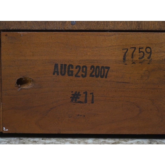 Pair of Stickley Cherry Open Bookcases For Sale - Image 11 of 11