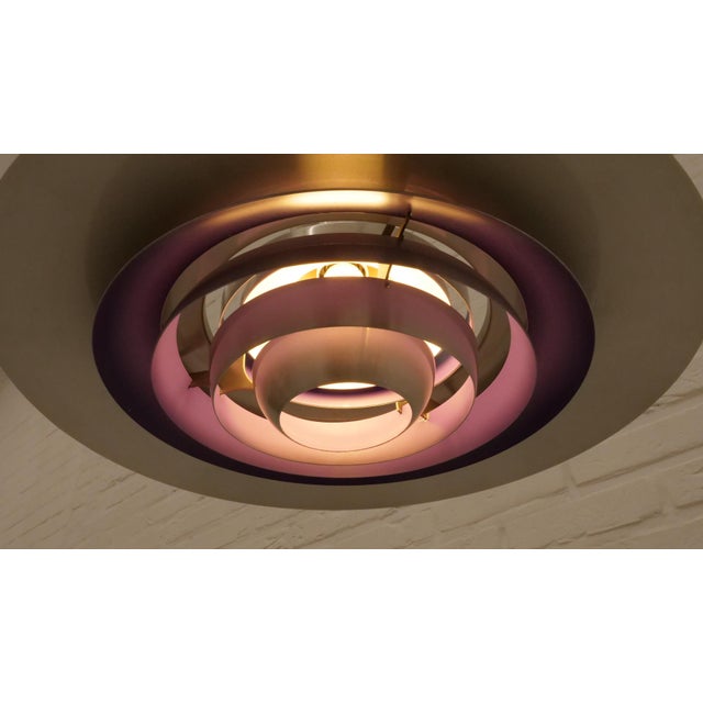 Vintage Hanging Lamp by Preben Fabricius & Jørgen Kastholm P376 for Nordisk Solar, 1960s, in Very Good conditions....