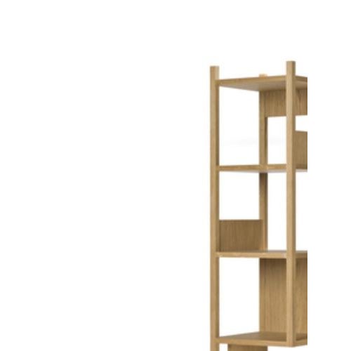 Achille Castiglioni Right Handed Oiled Oak Lungangolo by Achille Castiglioni for Karakter For Sale - Image 4 of 12