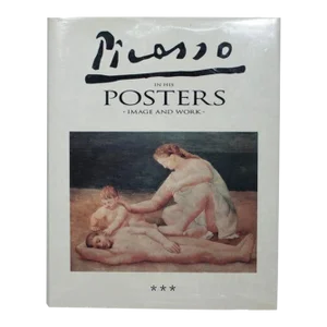 1992 Pablo Picasso 'Picasso in his Posters - Image and Work, Volume III' Cubism Neutral Book