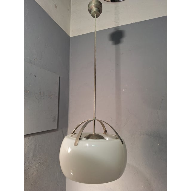 Mid-Century Modern Amega Pendant by Vico Magistretti for Artemide, 1960s For Sale - Image 3 of 8