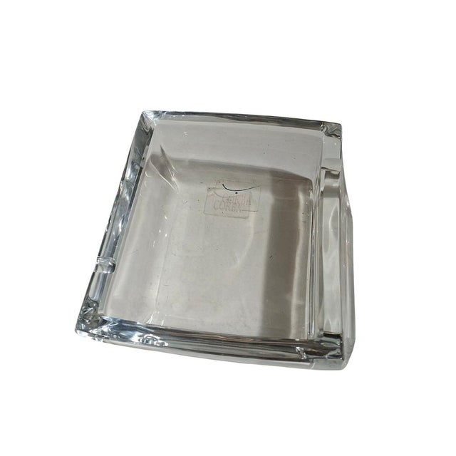 1990s Crystal Ashtray from Corba, Italy, 1990s For Sale - Image 5 of 8