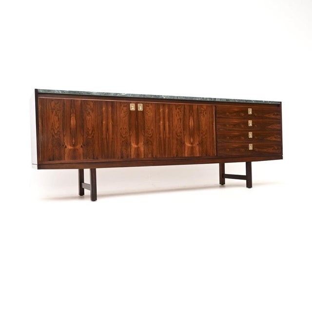 Vintage Marble Top Sideboard by Robert Heritage for Archie Shine, 1960 For Sale - Image 13 of 13