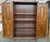 20th Century Armoire, Kitchen Cabinet with Two Doors, Carved Walnut, Spain For Sale - Image 12 of 18