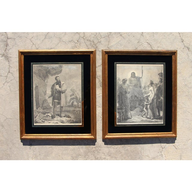 19th Century Set of Two French Etchings From the Book "Os Lusíadas", Paris 1817 For Sale - Image 13 of 13