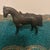 Mid-Century Western Cast Metal Saddled Carnival Horse Figurine For Sale - Image 4 of 10