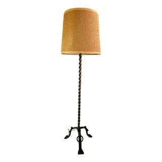 Floor Lamp from Ateliers de Marolles, 1940s For Sale