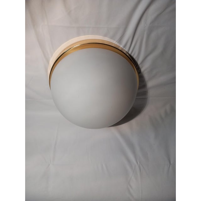 Metal Large Ceiling Light from Limburg Glashütte For Sale - Image 7 of 18