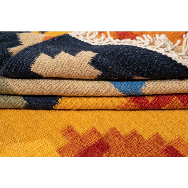 2010s 21st Century Modern Kilim Rug 5 '6'' X 8' 2'' For Sale - Image 5 of 13