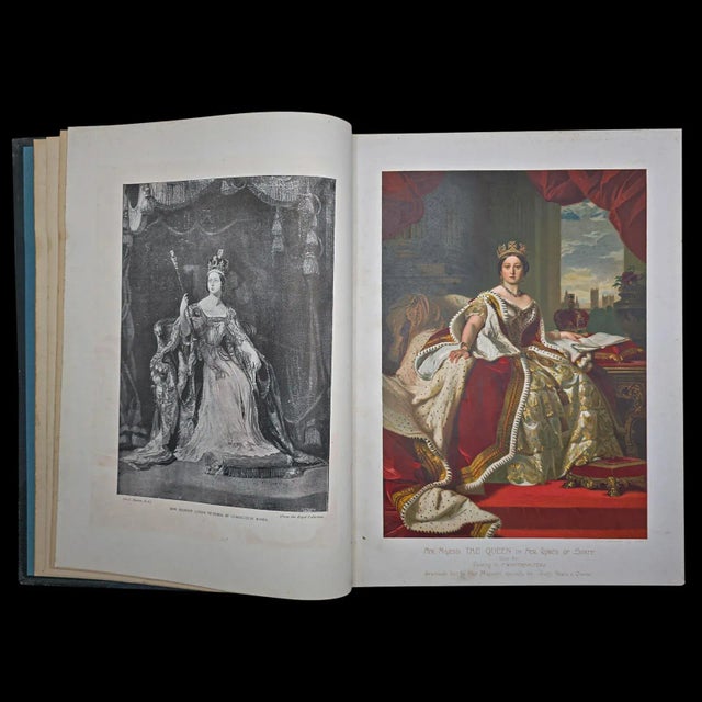 Late 19th Century Antique Royal Book, Sixty Years a Queen, History Reference, Hardcover, Victorian For Sale - Image 5 of 12