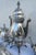 Metal Late 20th Century Meriden Silver Plated Serving Tea Tray Set With Pairpoint Pitcher and Cup 4483b For Sale - Image 7 of 18