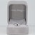 Modern Black Diamond Ring With Diamond Accents in Solid 14k Gold, Asscher Cut 3.6mm, Size 6.75 For Sale - Image 3 of 9