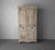 Farmhouse Antique European Wabi Sabi Pantry Cabinet For Sale - Image 3 of 10