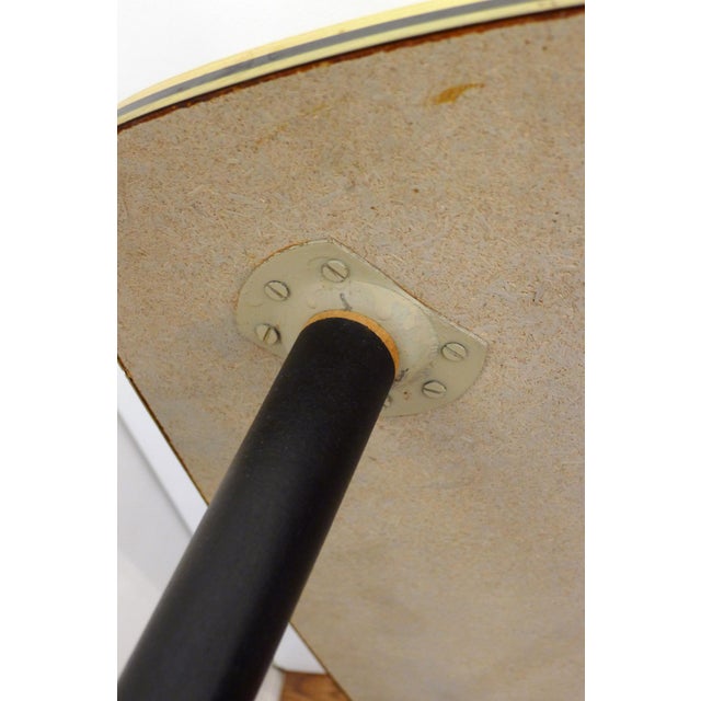 Large Coffee Table with Rococo Decor and Tapered Legs, 1960s For Sale - Image 13 of 14