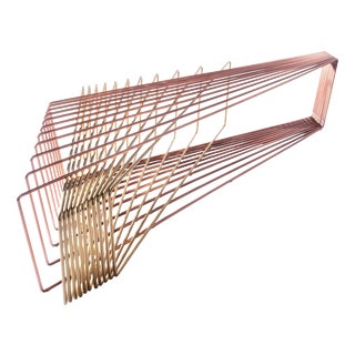 Affinity Coffee Table in Brass and Copper by Orfeo Studio For Sale