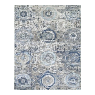 2020s Handmade Modern Wool Rug. 09'00" X 12'00" For Sale