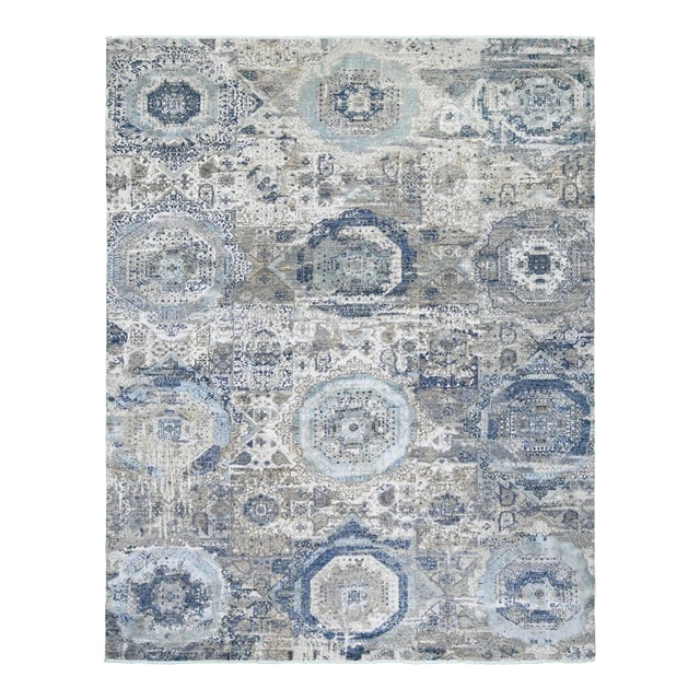 2020s Handmade Modern Wool Rug. 09'00" X 12'00" For Sale
