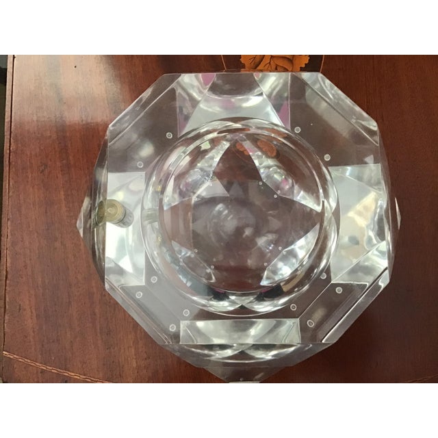 Vintage Alessandro Albrizi Lucite Octagonal Ice Bucket For Sale In Washington DC - Image 6 of 10
