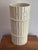 White 1980s Coastal Regency Ceramic Glazed Faux Bamboo Umbrella Stand For Sale - Image 8 of 8