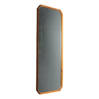 Vintage Mirror with Walnut Frame, 1960s For Sale