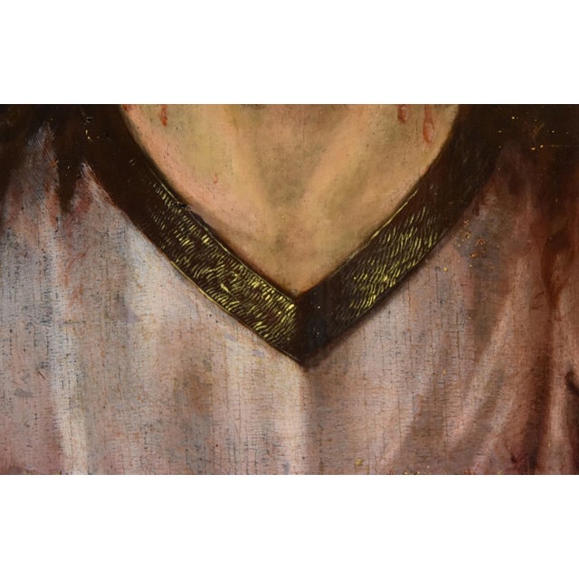 16th Century Circle of Quentin Metsys, Ecce Homo, 1550, Oil on Board, Framed For Sale - Image 5 of 14