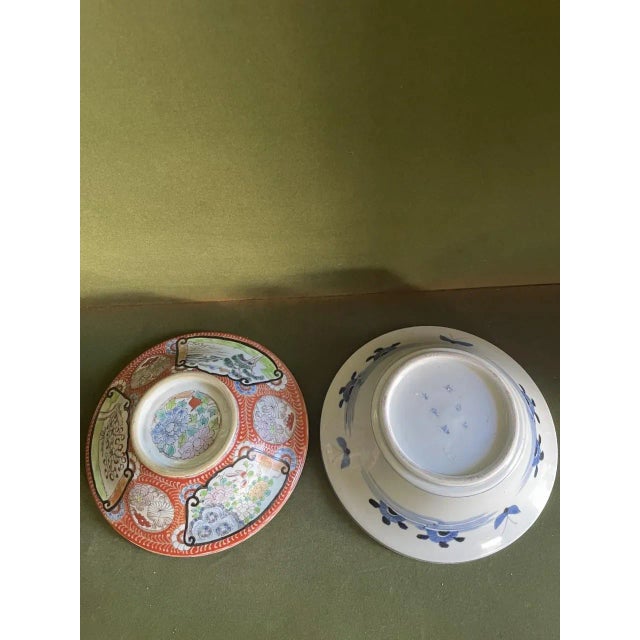 Japanese Imari 19th Century Pottery Covered Bowl For Sale In Boston - Image 6 of 10
