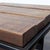 Industrial West Elm Reclaimed Wood Top End Table With Metal Frame For Sale - Image 3 of 6