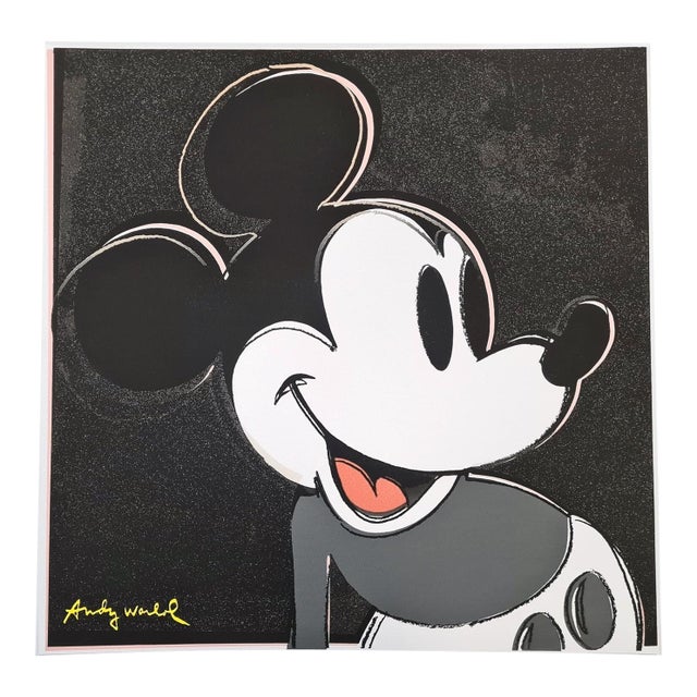 After Andy Warhol, Mickey Mouse, 1980s, Lithograph For Sale