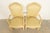 1960s Karges French Regency Louis XVI Cream Lacquered Armchairs, Pair For Sale - Image 5 of 14