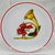 1980s Vintage 1987 Vista Alegre Portugal “Christmas Magic” Porcelain Coasters, Set of 6 For Sale - Image 5 of 9