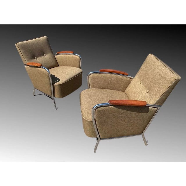 Mid-Century Modern Set of Vintage Armchairs by József Peresztegi, 1960s For Sale - Image 3 of 18