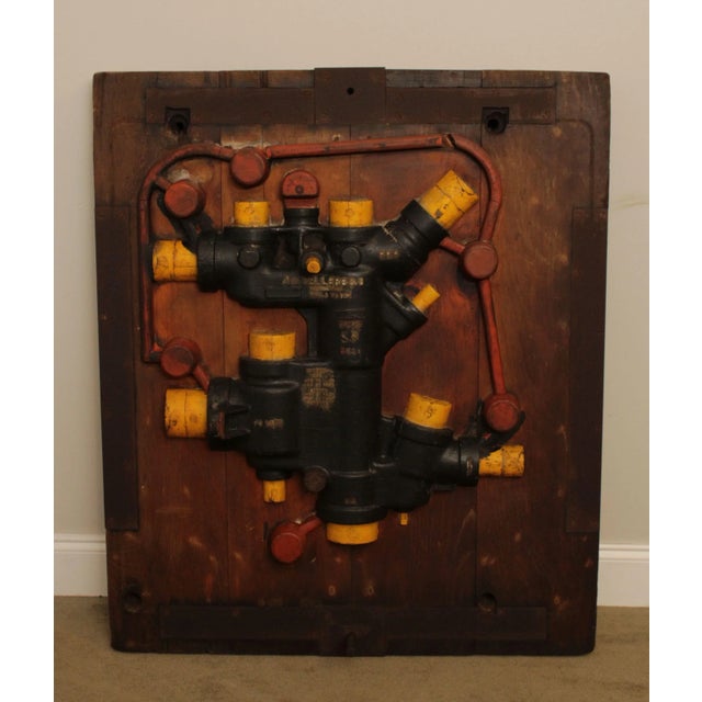 Industrial Pair of Vintage Industrial Assemblage Art For Sale - Image 3 of 13