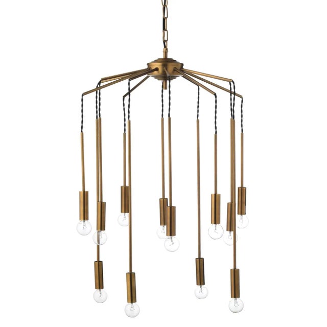 2020s Jamie Young Cascade Aluminum Pendant For Sale - Image 5 of 5