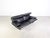 Black Vintage Italian 3-Seater Sofa in Black Leather, 1980s For Sale - Image 8 of 18