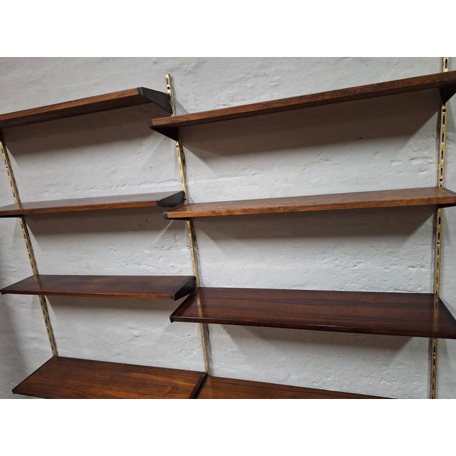 Rosewood Modular Shelf System by Kai Kristiansen for Fm Møbler, Denmark, 1960s For Sale - Image 6 of 13
