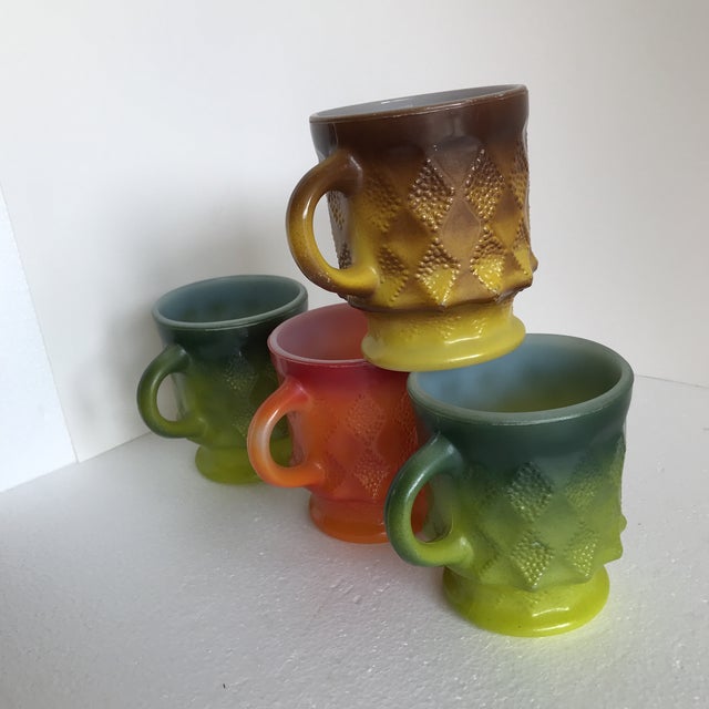 MidCentury Fire King Mugs Set of 4 Chairish