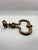 Victorian Large Victorian Brass Door Knocker For Sale - Image 3 of 5