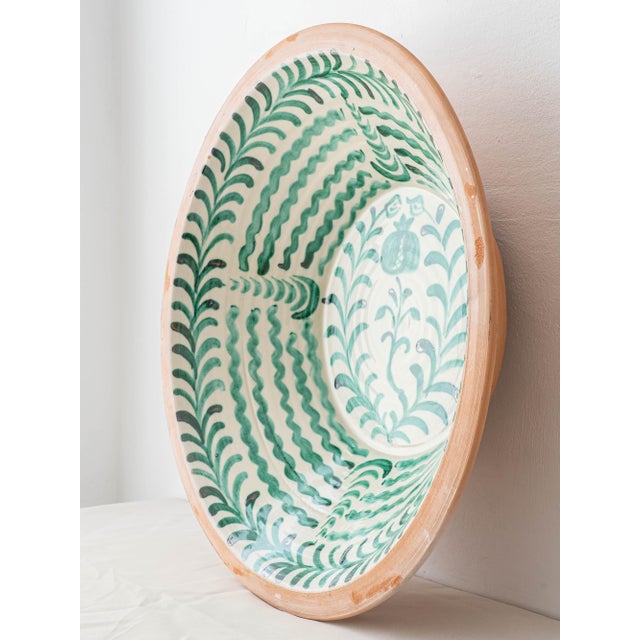 Early 21st Century Spanish Revival Hand-Painted Ceramic Wall Bowl by Fajalauza Lebrillo for Granada Pottery, 2010s For Sale - Image 5 of 14