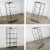 Mid-Century Modern Bow Shape Chrome Etagere 5 Smoked Glass Shelves Style of James David or Dia For Sale - Image 9 of 12