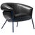 Black Grasso Armchair by Stephen Burks for Bd For Sale - Image 6 of 6
