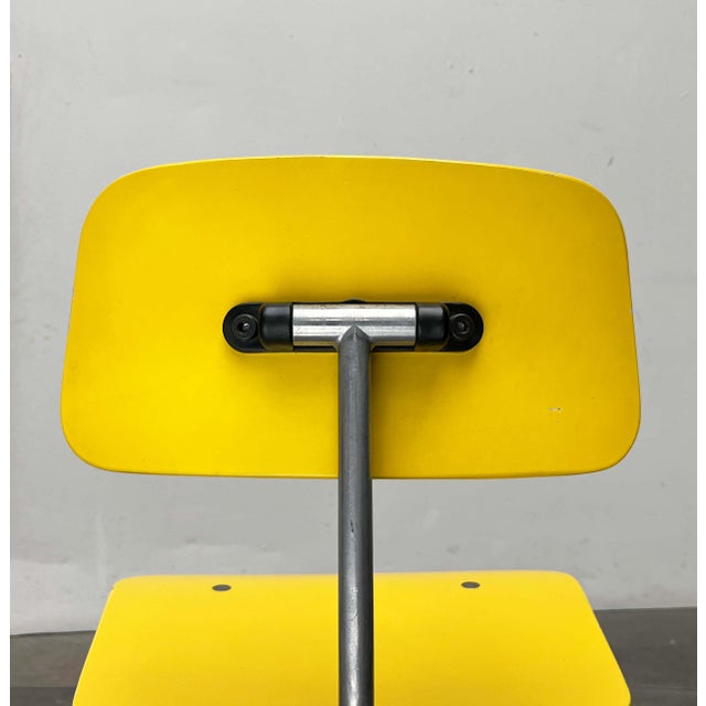 Mid-Century Modern Yellow Danish Children's Swivel Chair by Jørgen Rasmussen for Kevi, 1960s For Sale - Image 6 of 18