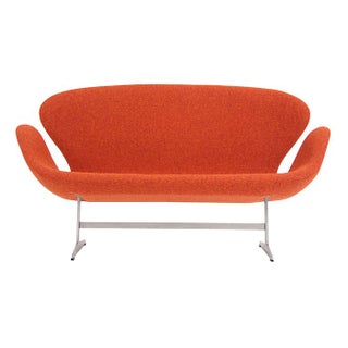Fritz Hansen “Swan” Sofa by Arne Jacobsen For Sale