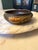 Art Nouveau Antique 2pc Roseville Rosecraft Panel Pottery 6.5" & 5" Console Bowl - A Pair For Sale - Image 3 of 13