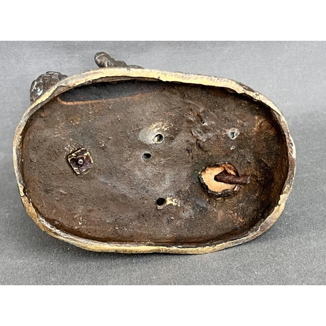 Bacchus and Children Playing with Goat, 19th Century, Bronze For Sale - Image 10 of 11