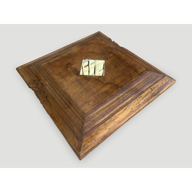 Antique Bevelled Mirror For Sale - Image 17 of 18