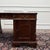 English Partner Desk in Green Leather For Sale - Image 11 of 18