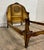 Brown Antique Three Quarter Size French Louis XV Vernis Martin Style Bed For Sale - Image 8 of 14