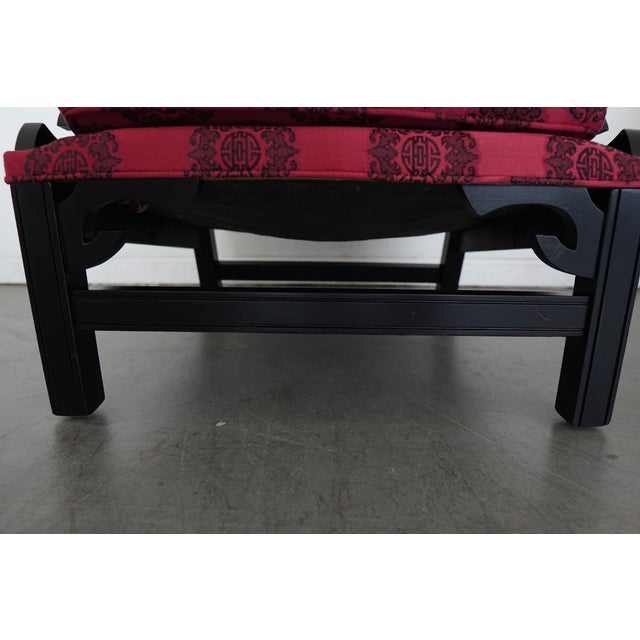 Vintage Harris of California James Mont Style Club Chairs (Set of 2) For Sale - Image 14 of 17