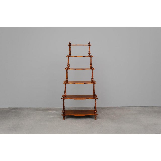 Item: Tiered Shelf Period & Style: Gründerzeit - Late 19th Century Features - elegant and decorative piece of furniture...