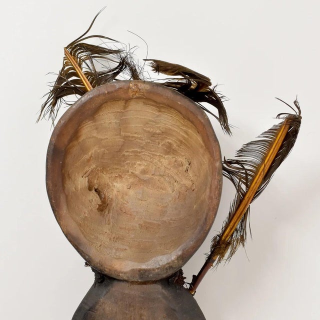 Wood Early 20th Century Lega Divination Staff Figure For Sale - Image 7 of 7